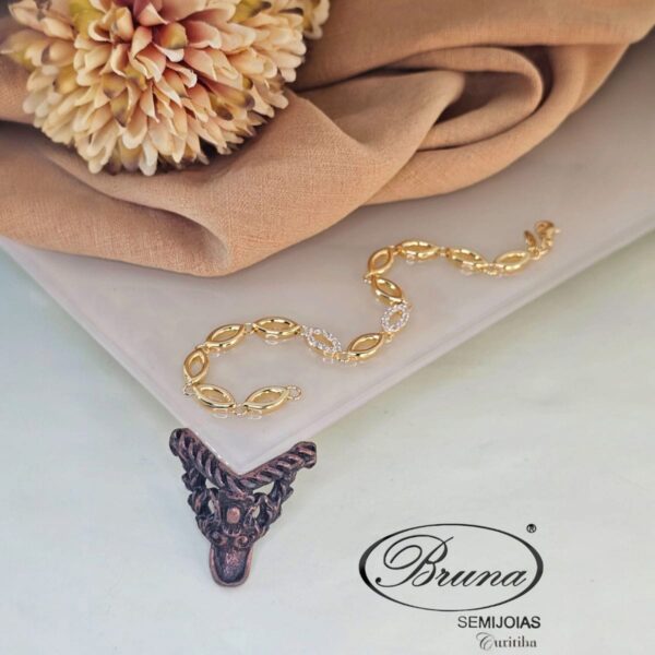 Pulseira Navetes Vazadas
